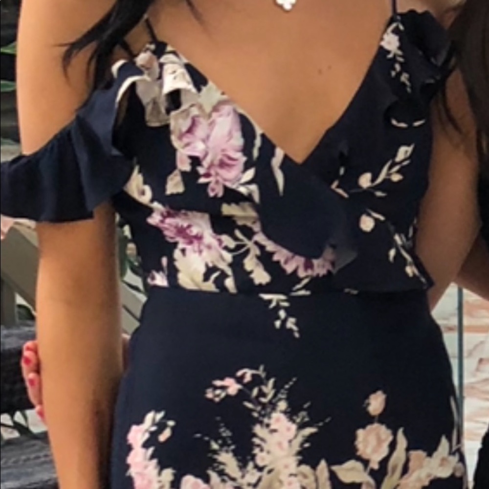 Majorelle floral print dress